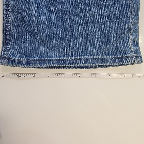 Lee Riders Midrise Medium Wash Boot Jeans Size 12P - Picture 11 of 12
